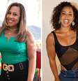 Evely Castro antes e depois de perder 16 kg  Foto: Reprodução | Instagram | @evelyncastrooficial