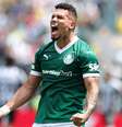 Paulinho comemora gol da classificação do Palmeiras no Mundial  Foto:  Cesar Greco/Palmeiras
