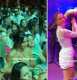 Bruna Marquezine tenta pegar buquê em casamento de Giovanna Lancellotti; veja  Foto: Reprodução/Instagram