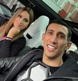 Jorgelina e Di María são casados  Foto: Reprodução/Instagram