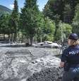 Bardonecchia sofreu com enxurradas provocadas pela inundação de um rio  Foto: ANSA / Ansa - Brasil