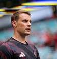 Manuel Neuer no aquecimento antes do jogo contra o Flamengo   Foto: Getty Images