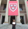 Brasileira Sarah Borges se formou em Psicologia na Universidade de Harvard  Foto: Arquivo pessoal