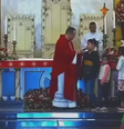 Padre recusou pedido do pequeno fiel  Foto: Reprodução/ Tv TEM