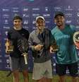  Foto: João à esquerda, Ricardo Aloise ao centro e Felipe Roman à direita ( / Esporte News Mundo
