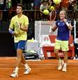 Rafael Matos de azul e Melo de amarelo   Foto: Fotojump / Esporte News Mundo