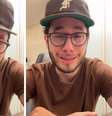 Perfil de João Gustavo foi tirado do ar após ele publicar vídeo chorando  Foto: Reprodução/Instagram