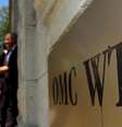 Placa na sede da OMC: paralisada, entidade precisa de reformas  Foto: DW / Deutsche Welle