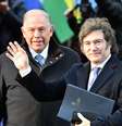 Presidente da Argentina fez discurso de abertura de cúpula  Foto: ANSA / Ansa - Brasil