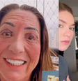 Mãe de Virginia faz cirurgia nos olhos e influenciadora choca web ao mostrar pele retirada: 'Nojo'  Foto: Reprodução/ Instagram / Contigo