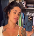 Aline Campos passa por processo de remoção de tatuagens  Foto: Reprodução/Instagram/@soualinecampos