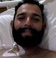Rafael Paixão foi atingido por mina terrestre e teve perna amputada na guerra da Ucrânia  Foto: Reprodução/Instagram