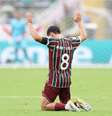 Martinelli fez o gol contra o Al Hilal  Foto: LUCAS MERÇON  / FLUMINENSE F.C.