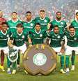 Palmeiras antes da partida contra o Chelsea, pela Copa do Mundo de Clubes  Foto: Cesar Greco/Palmeiras