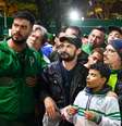Torcedores acompanharam duelo entre Palmeiras e Chelsea nos arredores do Allianz Parque, em São Paulo  Foto: EDI SOUSA/ATO PRESS/ESTADÃO CONTEÚDO