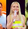Tadeu Schmidt, do 'BBB'; Eliana, do agora cancelado 'The Masked Singer'; e Bella Campos, a Maria de Fátima de 'Vale Tudo'  Foto: Divulgação/TV Globo