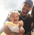 Bruna Biancardi e Neymar com as filhas, Mavie e Mel  Foto: Reprodução/Instagram/@brunabiancardi  