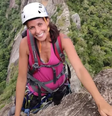 A funcionária pública Daiane Marques, de 36 anos, morreu ao cair de uma altura de quase 100 metros enquanto praticava rapel na Pedra do Elefante, no município de Andradas (MG)  Foto: Reprodução/Redes Sociais