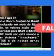 TSE já esclareceu que urnas eletrônicas são seguras, e nunca foram fraudadas desde 1996.  Foto: Reprodução/Facebook / Estadão
