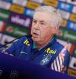 Carlo Ancelotti foi condenado pela Justiça da Espanha  Foto: @rafaelribeirorio/CBF