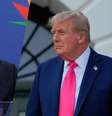 Antes do anúncio da tarifa de 50% sobre a importação de produtos brasileiros para os EUA, Lula e Trump tinham trocado farpas durante a cúpula do Brics, ocorrida no fim de semana, no Rio de Janeiro.  Foto: © Eraldo Peres, Julia Demaree Nikhinson / AP / Montage RFI / RFI