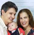 Beatriz e Éder são pais do Caio  Foto: Facebook/Éder Barbara / Reprodução