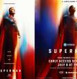 Publicação de Donald Trump ao lado de poster do filme Superman  Foto: Instagram/@whitehouse/@jamesgunn / Reprodução