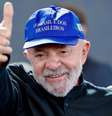 Lula publicou a foto em suas redes sociais, com um emoji de bandeira do Brasil como legenda complementar  Foto: Ricardo Stuckert/PR