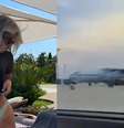O ministro da Defesa da Rússia levou sua amante em um avião militar  Foto: Reprodução/The Sun