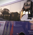Desde 12 de junho, as empresas operadoras relataram que 421 veículos do sistema municipal de transporte foram depredados  Foto: Reprodução/Fantástico