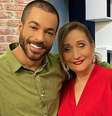 Jan Rios com Sonia Abrão no estúdio do 'A Tarde é Sua'  Foto: Reprodução/Instagram