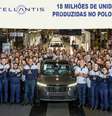 Stellantis - 18 milhões de veículos produzidos em Betim, MG  Foto: Divulgação
