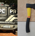 Homem é morto 'aleatoriamente' com golpes de machadinha no rosto no PR  Foto: Divulgação/Polícia Civil do Paraná