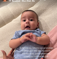 Declaração de Lorena Maria para o filho Rás  Foto: Márcia Piovesan
