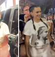 Bruna Biancardi chega ao estádio para assistir jogo de Neymar  Foto: Reprodução | Twitter