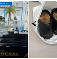 PF encontra dinheiro dentro de sapato de vereador em operação contra desvios em emendas parlamentares  Foto: Divulgação/PF