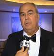 Roberto Irineu Marinho em uma cerimônia do Emmy International em Nova York: investimento pessoal em lucrativo negócio do café  Foto: Reprodução/TV Globo