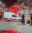 A blitz ocorreu em um ponto da orla de Salvador, na madrugada de quinta-feira, 17  Foto: Divulgação/Transalvador