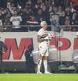 Luciano foi o principal destaque da vitória do São Paulo sobre o Corinthians no MorumBis.  Foto: Felipe Rau/Estadão / Estadão