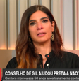 Andreia Sadi se emociona ao falar da morte de Preta Gil  Foto: Reprodução/GloboNews