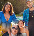 Preta Gil em foto com a mãe, Sandra Gadelha, o filho, Francisco, e a neta, Sol de Maria  Foto: Reprodução/Instagram