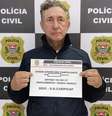 Edson Aparecido Campolongo foi detido suspeito de atacar ônibus em São Paulo.  Foto: SSP/Divulgação / Estadão