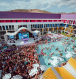 Ibiza Rocks Hotel está situado à beira-mar, na Playa d'en Bossa  Foto: Divulgação