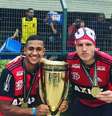 Samuel Lino conquista Copinha 2018 pelo Flamengo –  Foto: Reprodução / Jogada10