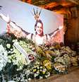 De Lula a Ivete: veja o que famosos escreveram para Preta Gil em coroa de flores  Foto: Victor Chapetta - Agnews