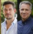 Poliana (Matheus Nachtergaele), Renato (João Vicente de Castro), Eugênio (Luis Salém) e Freitas (Luis Lobianco): um deles pode eliminar Odete Roitman para defender alguém  Foto: Divulgação/TV Globo