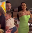 Gracyanne Barbosa celebra aniversário da ex-sogra ao lado de Belo  Foto: Reprodução/Instagram