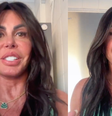 Gretchen surge com rosto redefinido após reversão da harmonização facial  Foto: reprodução/instagram / Contigo