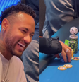 Neymar se classifica em torneio de pôquer com prêmio de R$ 1,5 milhão  Foto: Reprodução/Redes Sociais