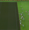 VAR marcou impedimento de Gustavo Gomez no gol de Maurício  Foto: Reprodução/TV Globo